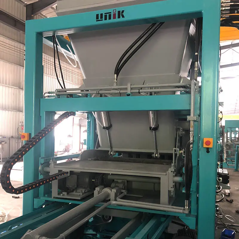 Automatinės blokų mašinos naudojimo betonavimo mašinose pranašumai