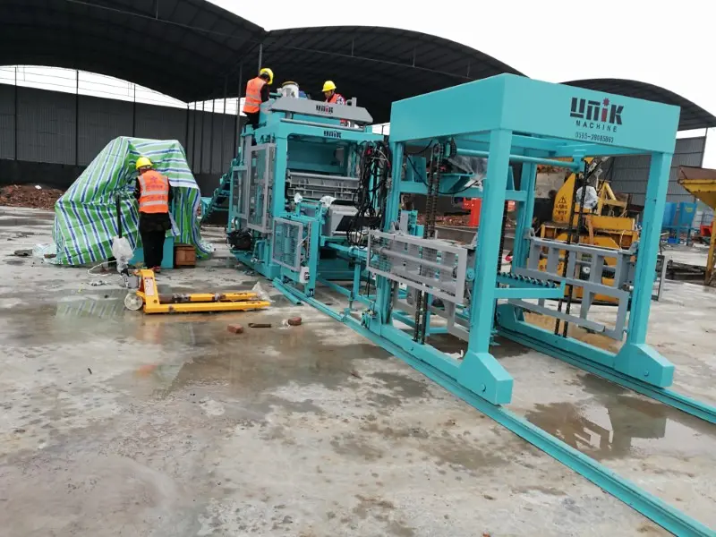 Galutinis statybose naudojamų cemento blokų mašinų vadovas